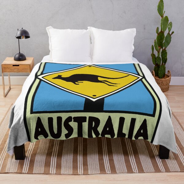 Item preview, Australia Kangaroo Crossing Decal designed and sold by Decal Mania.