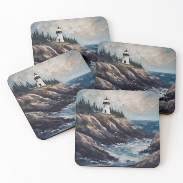 Item preview, Costa escarpada designed and sold by Island Art Studios.