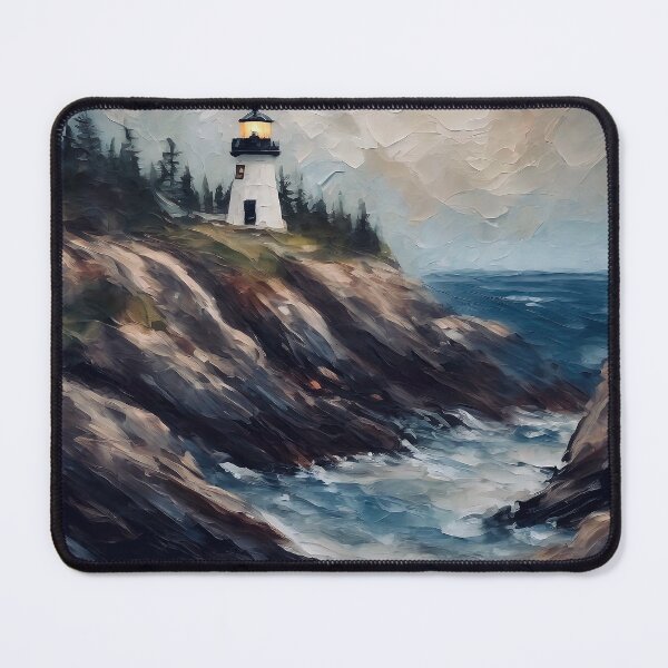 Item preview, Rugged coast designed and sold by Island Art Studios.