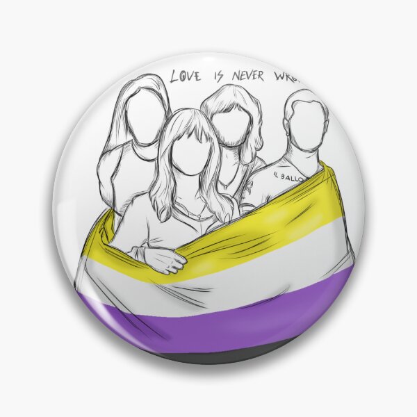 Item preview, Måneskin with nonbinary flag designed and sold by ArteDellaVitaDE.