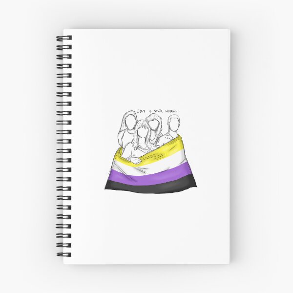 Item preview, Måneskin with nonbinary flag designed and sold by ArteDellaVitaDE.