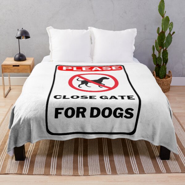 Item preview, Please Close Gate For Dogs Sign designed and sold by jofredo.