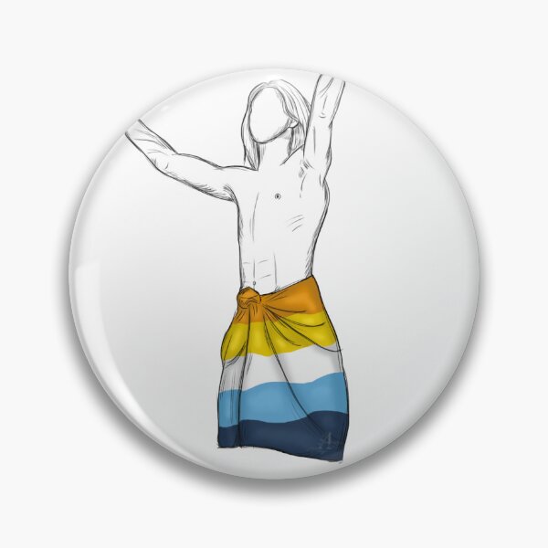 Item preview, Måneskin Ethan Torchio with aroace flag designed and sold by ArteDellaVitaDE.