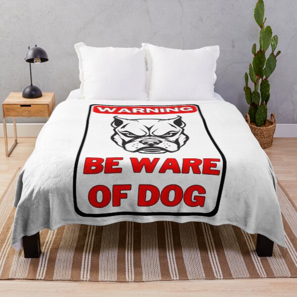 Item preview, Warning Beware Of Dog Sign designed and sold by jofredo.