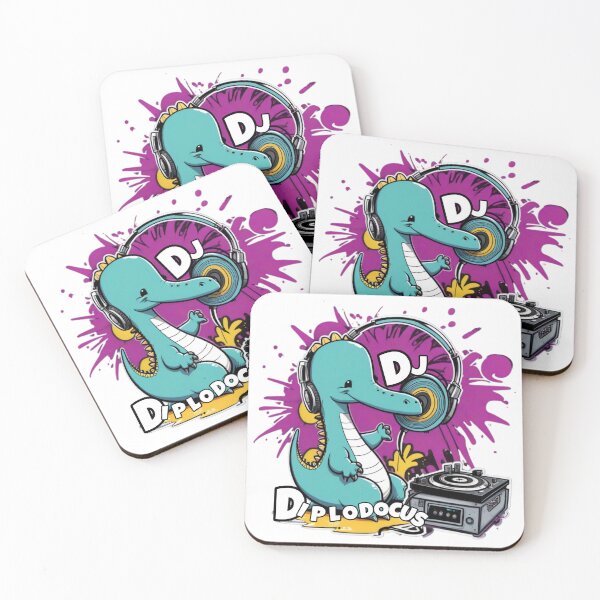Item preview, Diplodocus DJ designed and sold by CoolEnthusias.