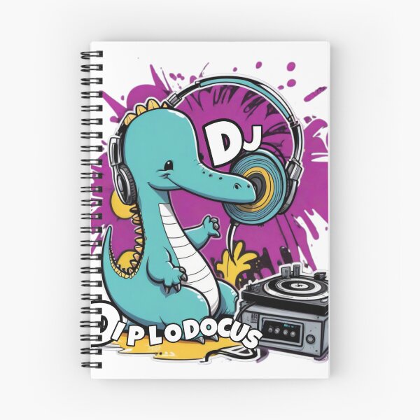 Item preview, Diplodocus DJ designed and sold by CoolEnthusias.