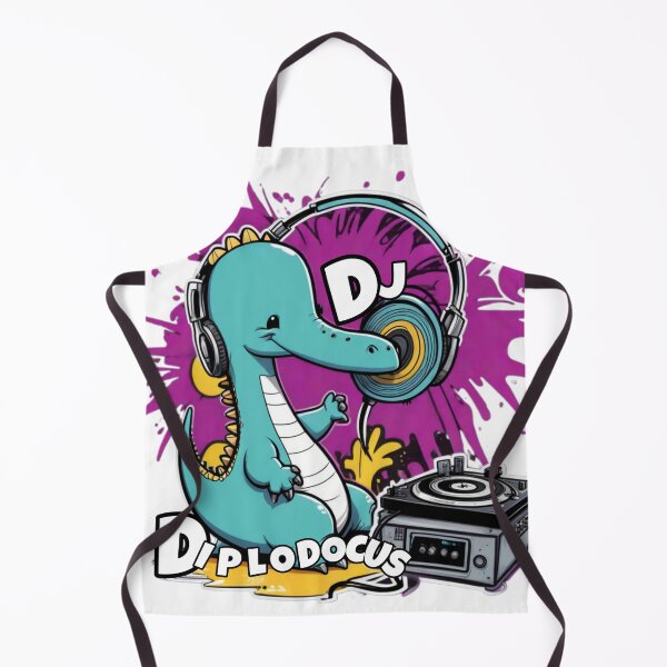 Item preview, Diplodocus DJ designed and sold by CoolEnthusias.