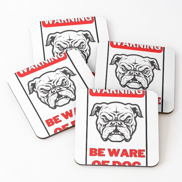 Item preview, Warning Beware Of Dog Sign designed and sold by jofredo.