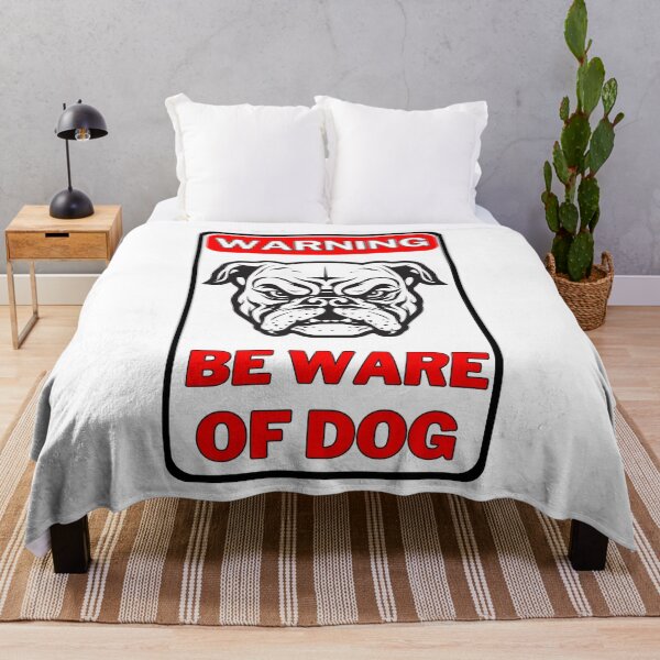 Item preview, Warning Beware Of Dog Sign designed and sold by jofredo.