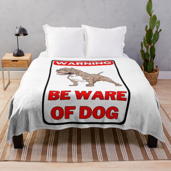 Item preview, Warning Beware Of Dog Sign designed and sold by jofredo.