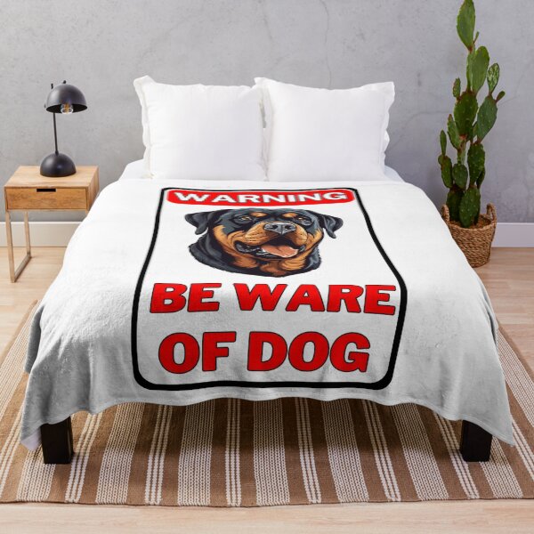 Item preview, Warning Beware Of Dog Sign designed and sold by jofredo.