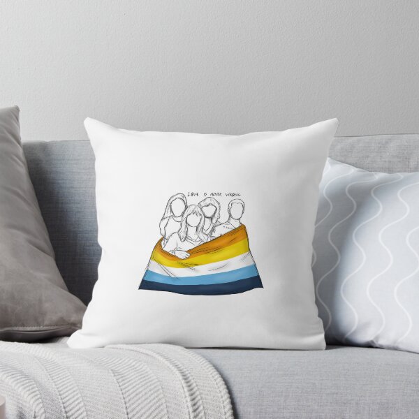 Item preview, Måneskin with aroace flag designed and sold by ArteDellaVitaDE.
