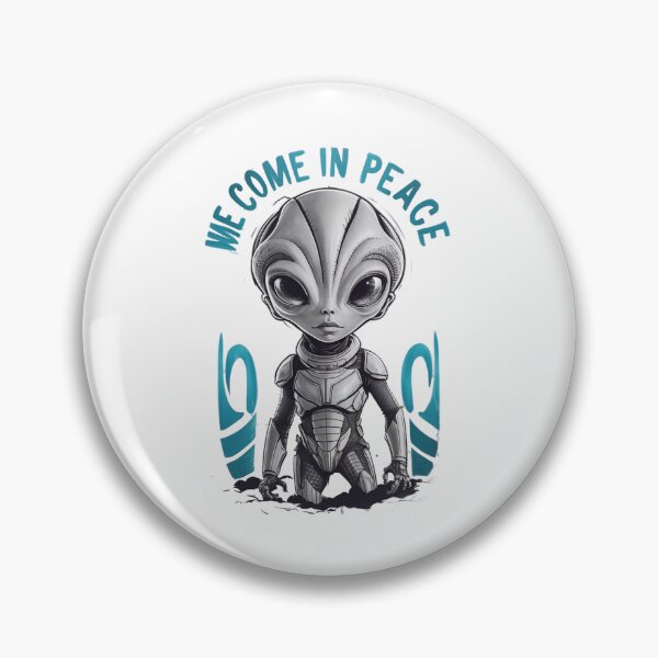 Item preview, We come in Peace designed and sold by Gentle40Winks.