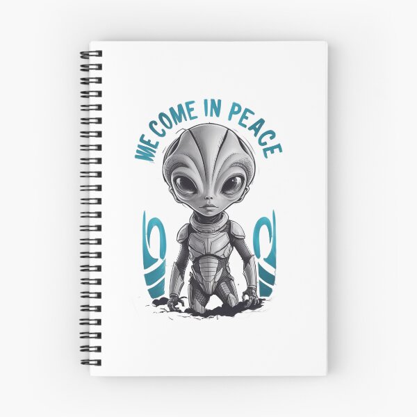 Item preview, We come in Peace designed and sold by Gentle40Winks.