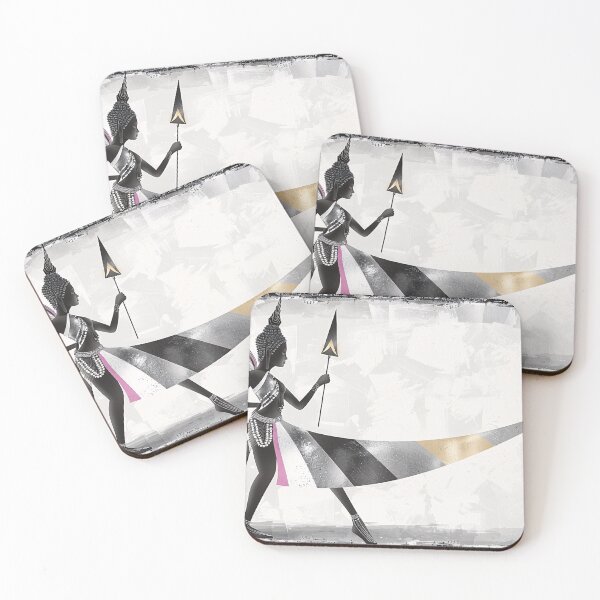 Item preview, Gestileerde Art Deco Vrouw designed and sold by DeMuurdecoratie.