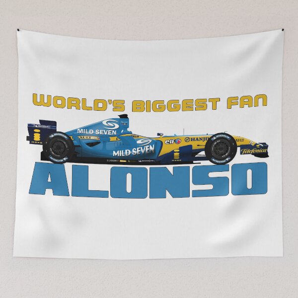 Item preview, Fernando Alonso - 2006 R26 - World's biggest fan designed and sold by JageOwen.