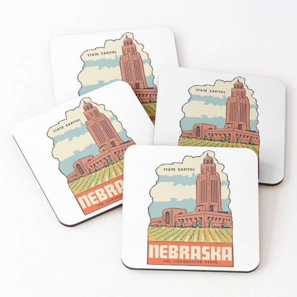 Item preview, Vintage Style Lincoln Nebraska Decal designed and sold by Decal Mania.