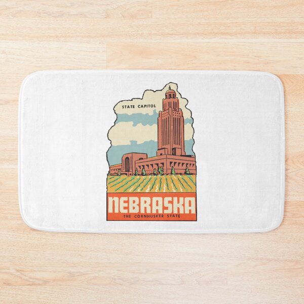 Item preview, Vintage Style Lincoln Nebraska Decal designed and sold by Decal Mania.