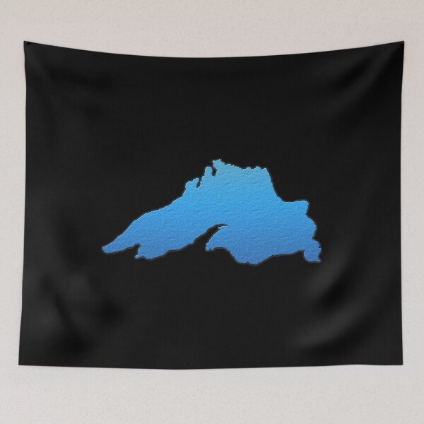 Item preview, Great Lakes Lake Superior Outline designed and sold by gorff.