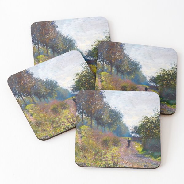 Item preview, The Sheltered Path - 1873 - Claude Monet designed and sold by dottyshai.