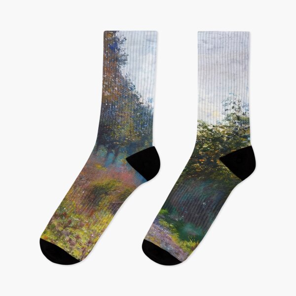 Item preview, The Sheltered Path - 1873 - Claude Monet designed and sold by dottyshai.