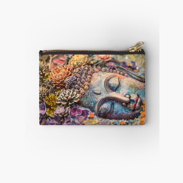Item preview, Serene Boeddha in Bloemenzee designed and sold by DeMuurdecoratie.