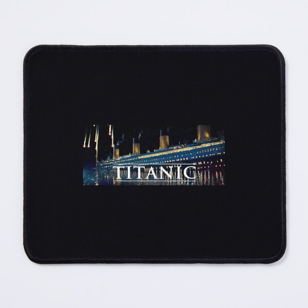 Item preview, Titanic (1997) 4K Sinking Poster Design Logo Sticker designed and sold by Never Let Go Vintage™.