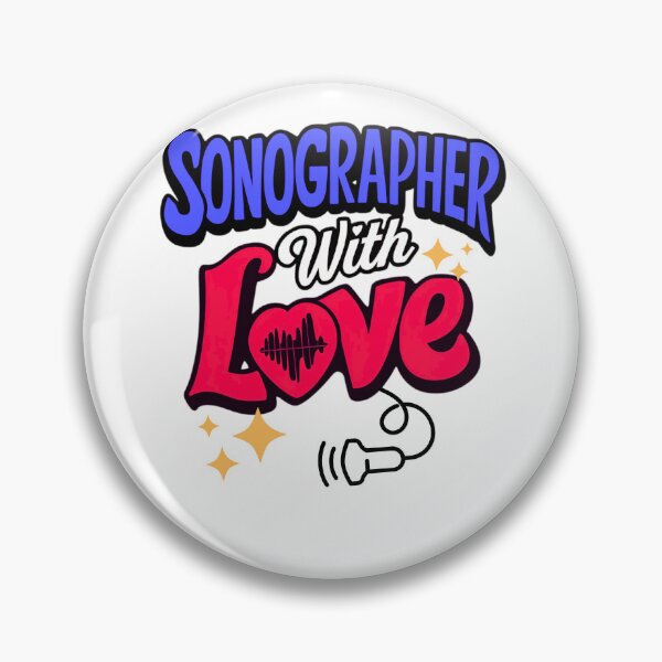 Artikelvorschau, Sonograph mit Liebe | Herzliches Geschenk für Ultraschalltechniker entworfen und verkauft von BunBuntheDog-.