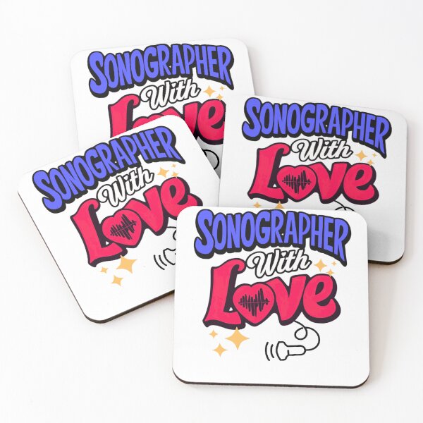 Item preview, Sonographer with Love | Heartfelt Ultrasound Tech Gift designed and sold by BunBuntheDog-.