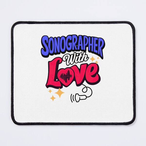 Item preview, Sonographer with Love | Heartfelt Ultrasound Tech Gift designed and sold by BunBuntheDog-.