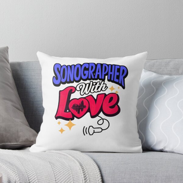 Item preview, Sonographer with Love | Heartfelt Ultrasound Tech Gift designed and sold by BunBuntheDog-.