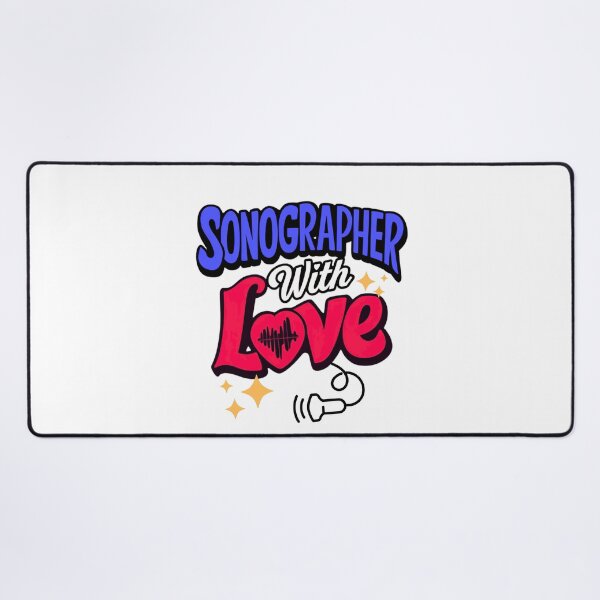 Item preview, Sonographer with Love | Heartfelt Ultrasound Tech Gift designed and sold by BunBuntheDog-.