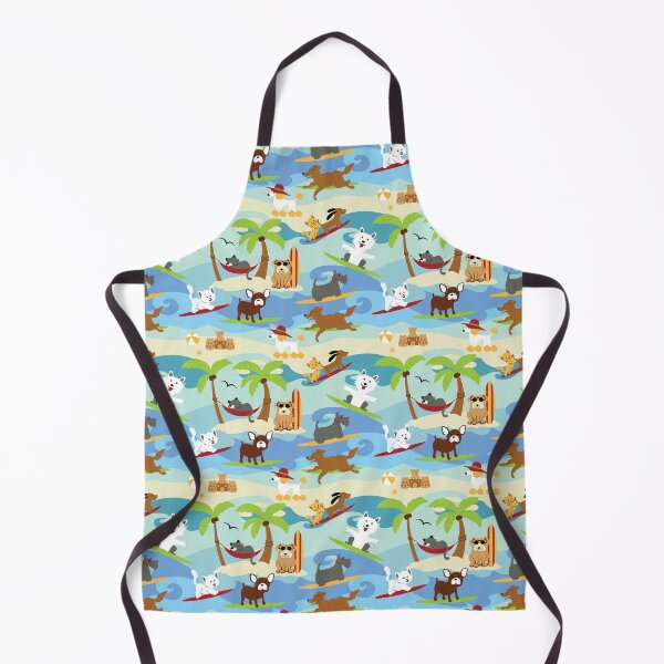Item preview, Dogs on Beach Vacation Surfing designed and sold by VintageStyle.