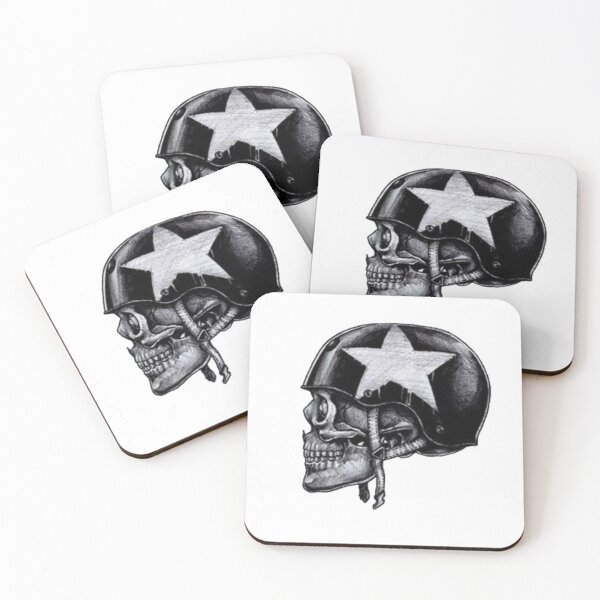 Item preview, Skull Biker T Shirt 51655  Funny Cool Gift Tee designed and sold by SweetCartoon.