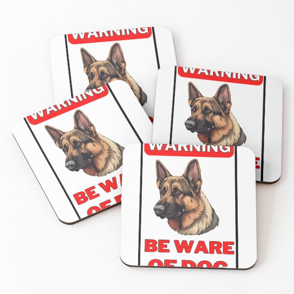 Item preview, Warning Beware Of Dog Sign designed and sold by jofredo.