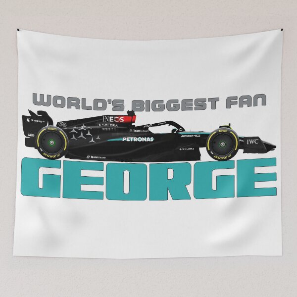 Item preview, George Russell - mercedes - 2024 - World's biggest fan designed and sold by JageOwen.