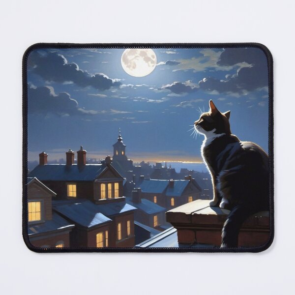 Item preview, Cat on the Roof designed and sold by M-Y-A-R-T-.