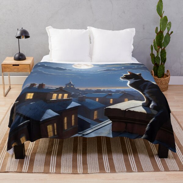 Item preview, Cat on the Roof designed and sold by M-Y-A-R-T-.