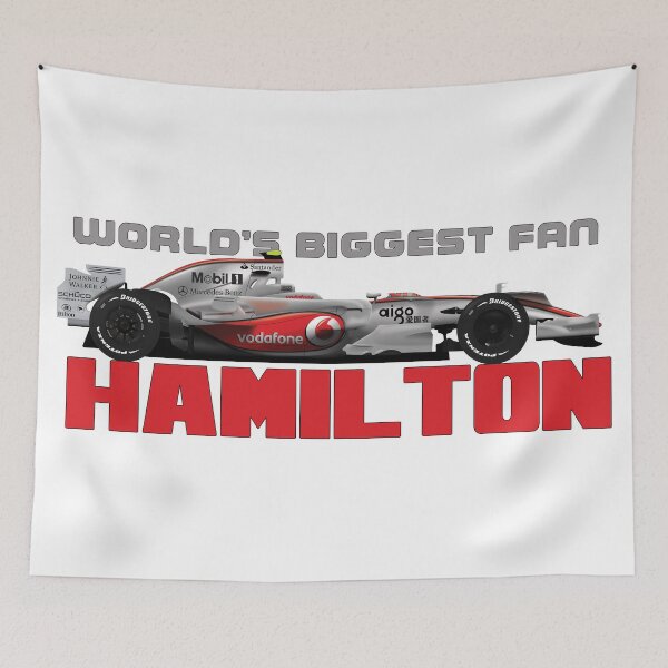 Item preview, Lewis Hamilton - 2008 - World's biggest fan designed and sold by JageOwen.