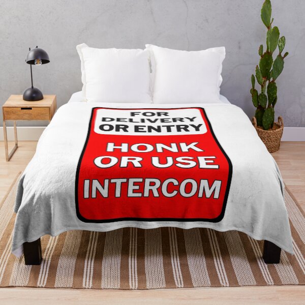 Item preview, For Delivery Or Entry Honk Or Use Intercom Sign designed and sold by jofredo.