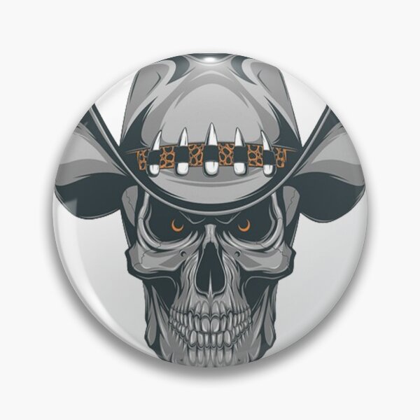 Item preview, Cowboy Skull Illustration, Old School designed and sold by TODPESIGN.