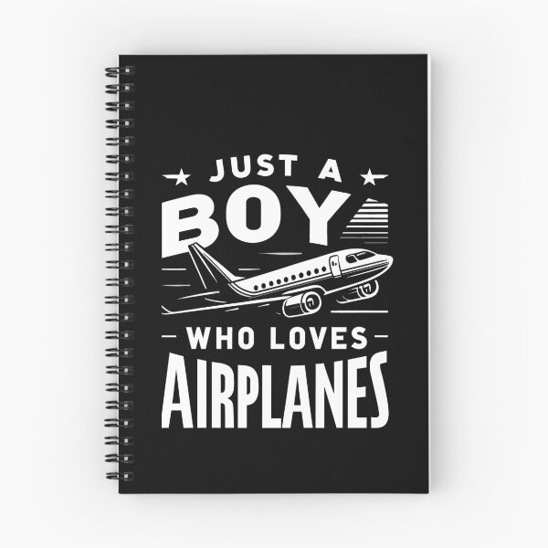 Item preview, Just A Boy Who Loves Airplanes Airplane Pilot Lovers designed and sold by Dressed For  Duty.