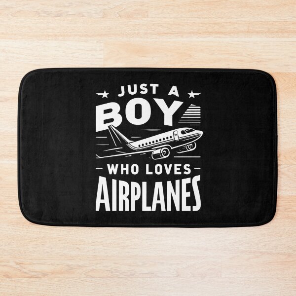 Item preview, Just A Boy Who Loves Airplanes Airplane Pilot Lovers designed and sold by Dressed For  Duty.
