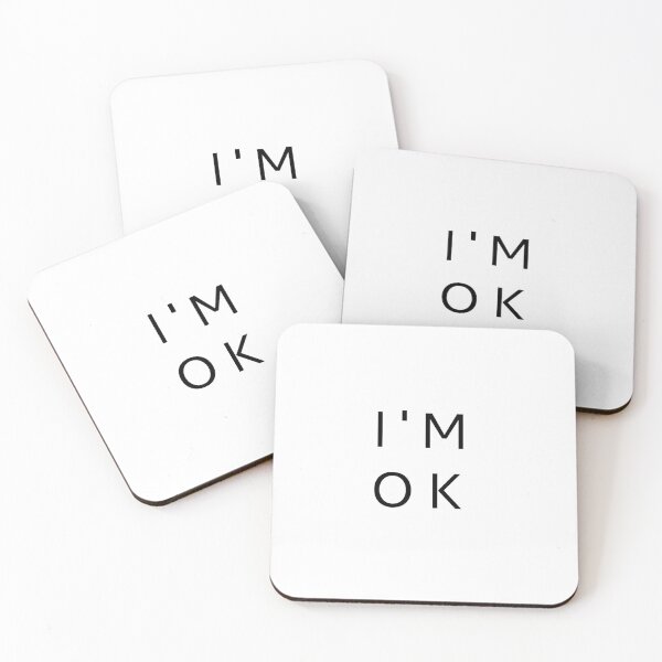 Item preview, I'm ok t-shirt, unisex shirt, funny shirts, women shirt, life quote t-shirts designed and sold by kandoussishop.
