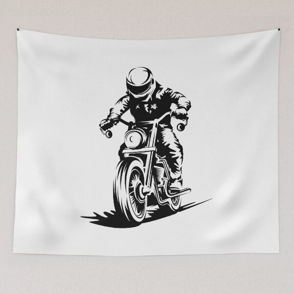 Item preview, Motorcycle Biker Caferacer Streetfighter Racing Garage Symbol designed and sold by AndreMi.