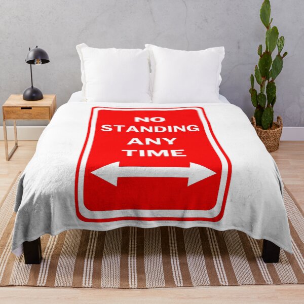 Item preview, No Standing Any Time Sign designed and sold by jofredo.