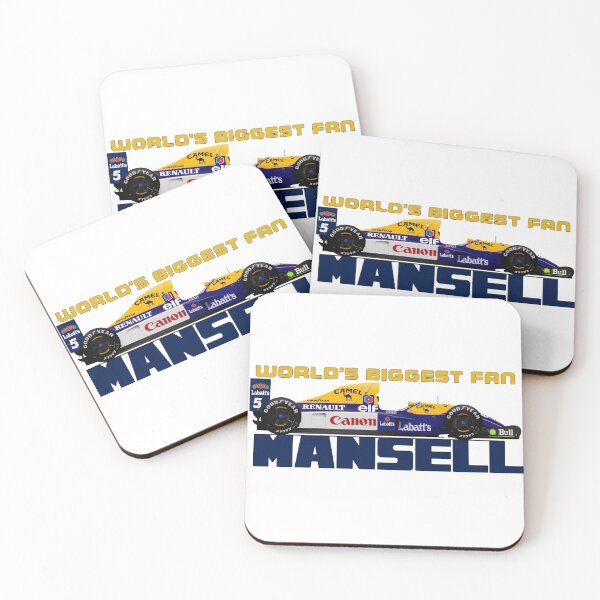 Item preview, Nigel Mansell 1992 - Williams f1 - World's biggest fan designed and sold by JageOwen.