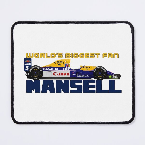 Item preview, Nigel Mansell 1992 - Williams f1 - World's biggest fan designed and sold by JageOwen.