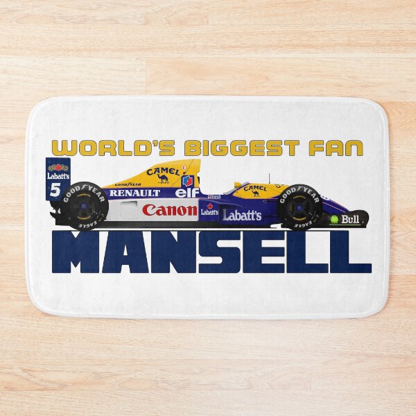 Item preview, Nigel Mansell 1992 - Williams f1 - World's biggest fan designed and sold by JageOwen.