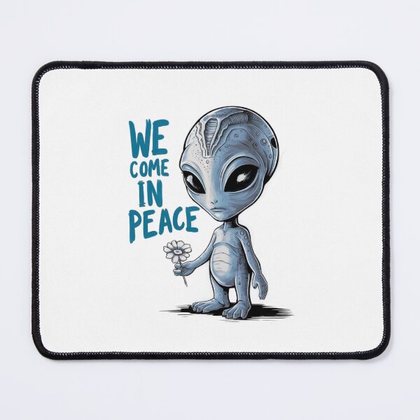 Item preview,  We come in Peace designed and sold by Gentle40Winks.